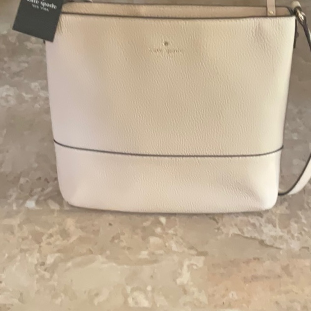 KATE SPADE  Milk Glass Color Crossbody Purse